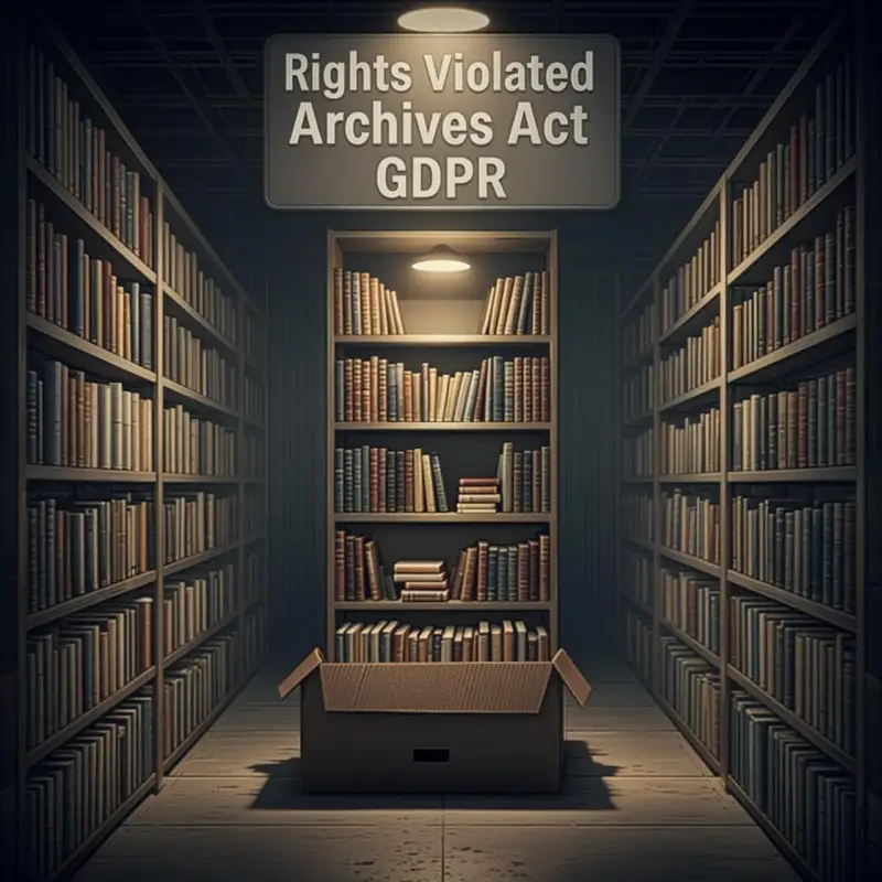 Rights Violated: Archives Act, GDPR, and the Childcare Benefits Scandal