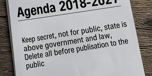 Corrupte Agenda van de Datakluis